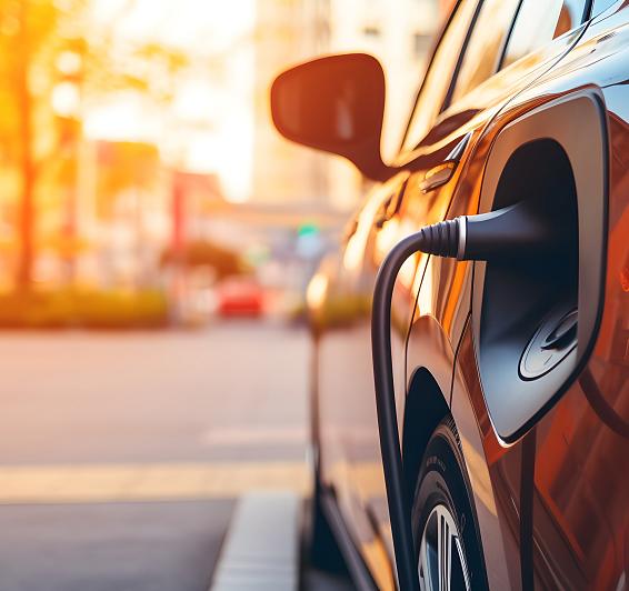 Recharge électrique dans le parking